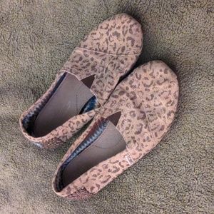 Toms Cheetah Print Alpargatas